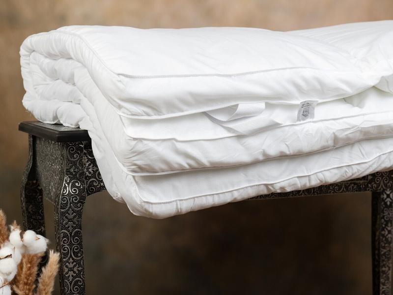Mattress Topper 10cm Luxury Soft Hotel Quality Microfiber 4" inch Deep Breathable Soft Quilted Non-Allergenic Mattress Topper With Straps, Washable Cotton Single Double King Super King All Sizes comfort 8