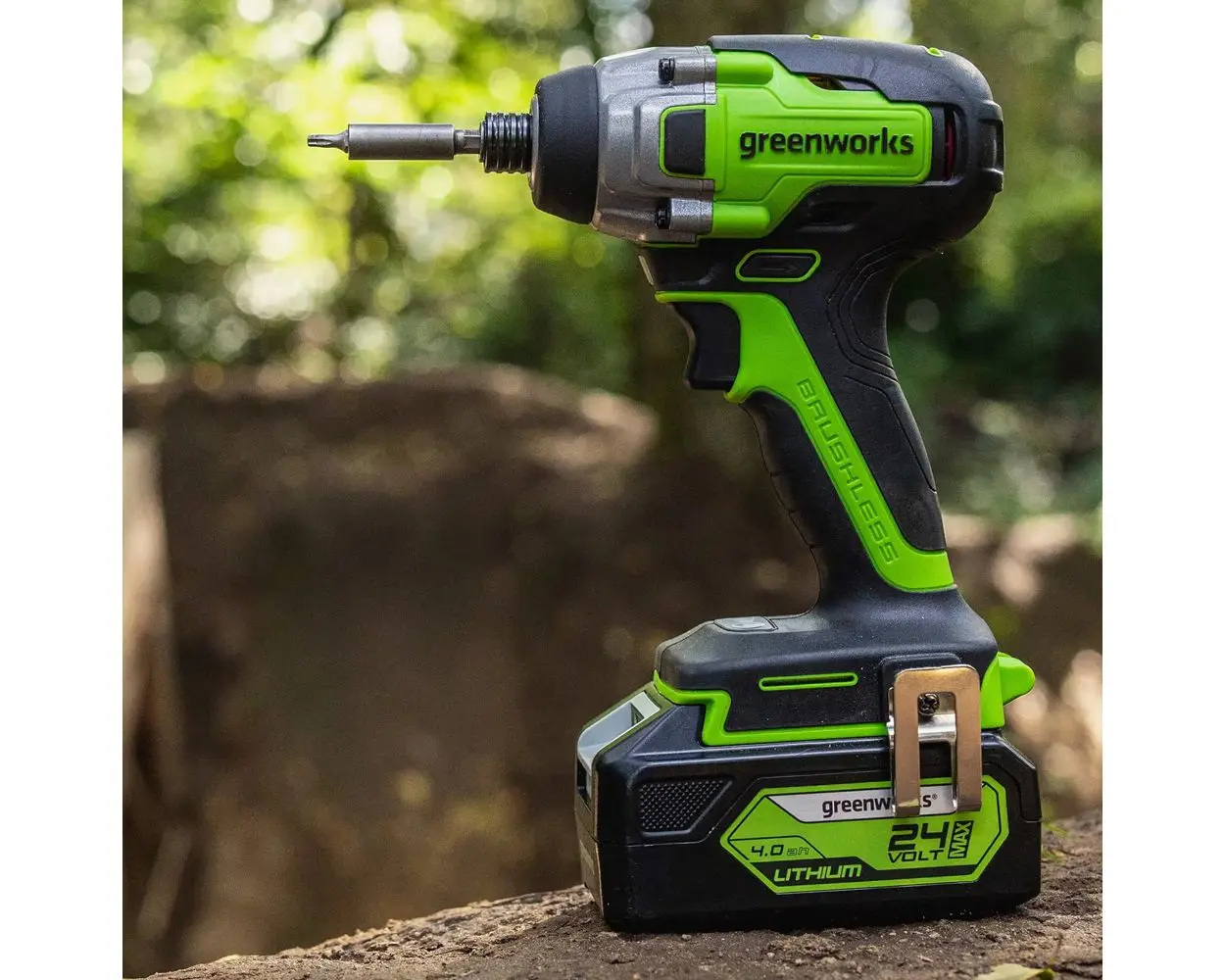 Greenworks 4V Cordless impact driver unit only G24ID