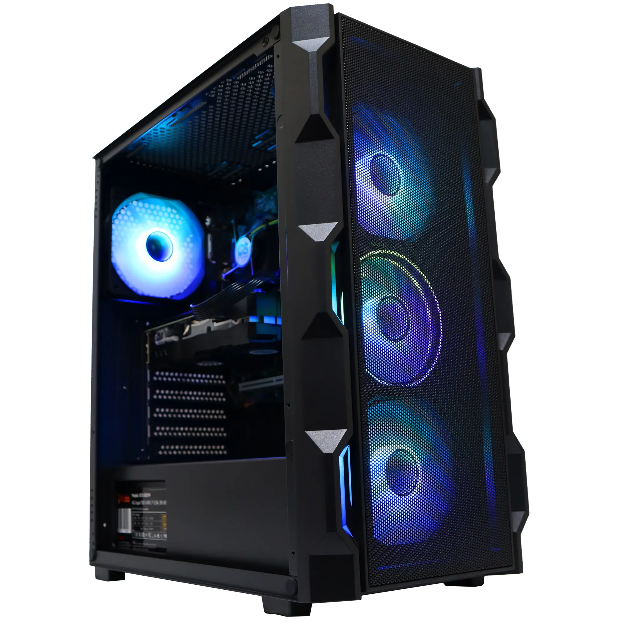 Fast Gaming PC  AMD Ryzen 5 5700G - 16GB DDR4 RAM, 1TB M.2, NVIDIA 6GB RTX 3050 Windows 11 Pro with Norton Anti-Virus & CCleaner