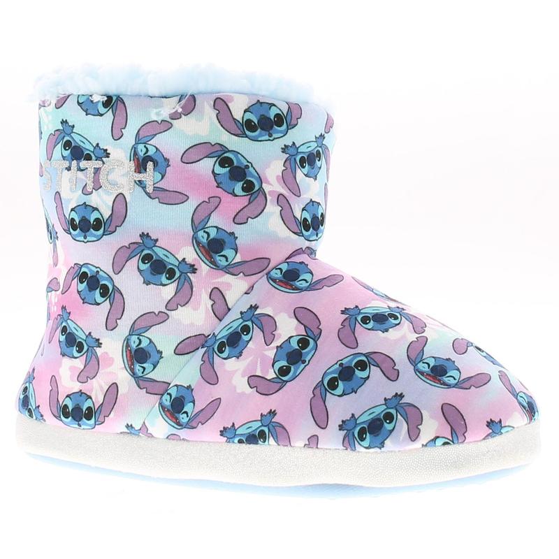 Stitch Younger Girls Slippers Novelty Bootie Lucy blue UK Size 0