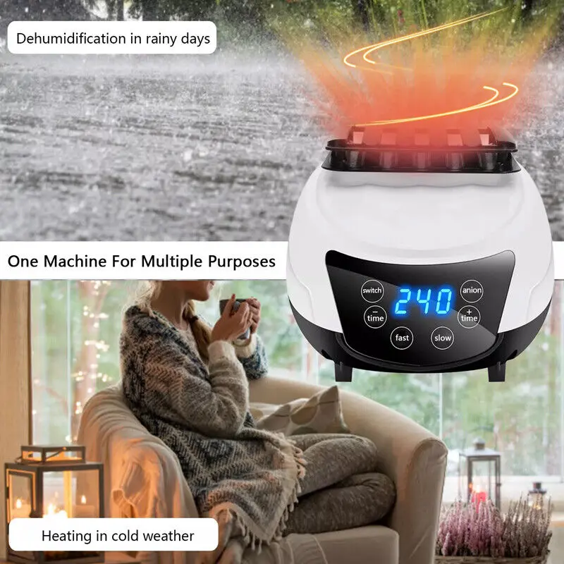 Heated Clothes Horse Dryer Indoor Electric Washing Laundry Airer Only dry 1