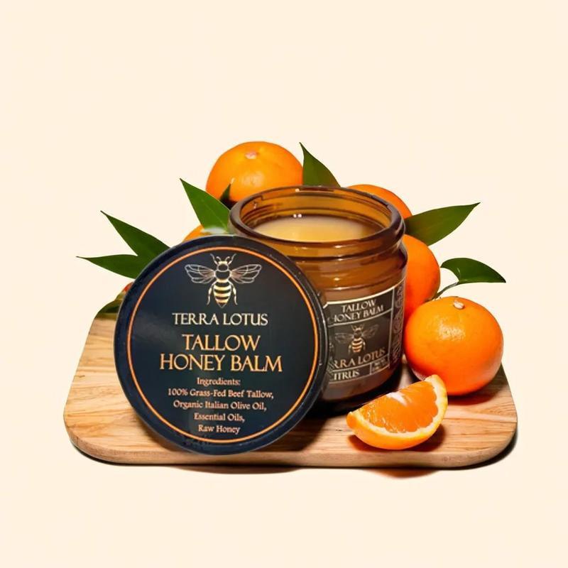 Product Introduction of 【 Official certification 】Organic Grass-Fed Beef Tallow Balm with Raw Honey - Nourishing Cream for Soft, Radiant Skin - Handmade All-Natural Moisturizer - 2 oz Skincare 0