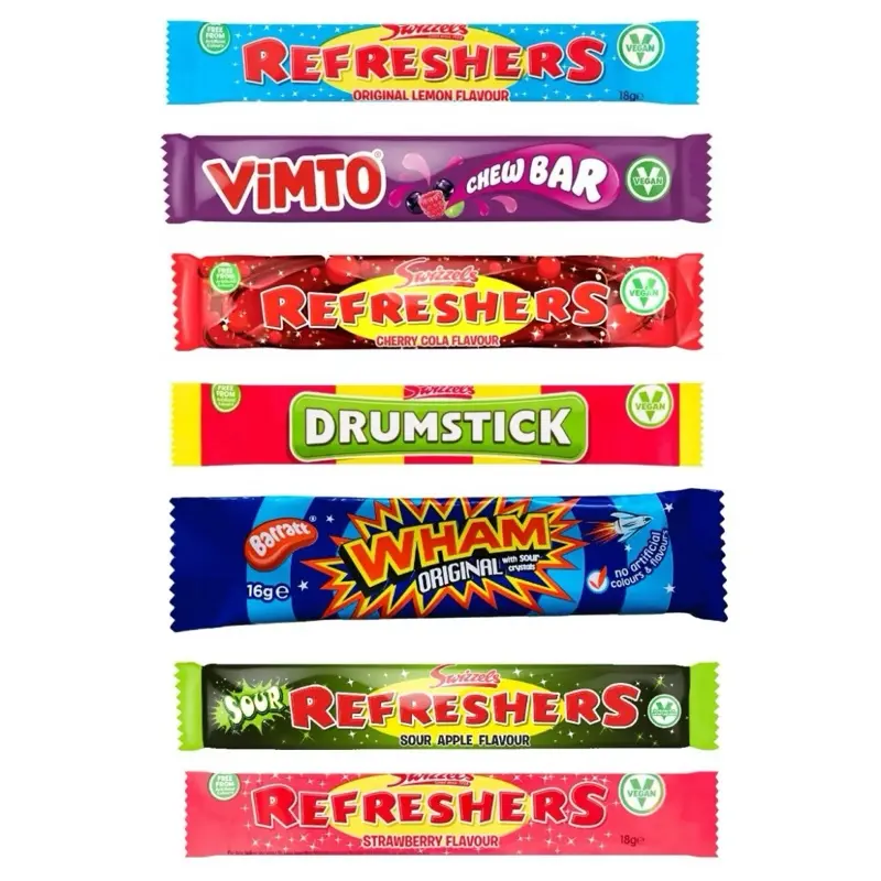 Chew Bars Selection - Assorted Flavors
