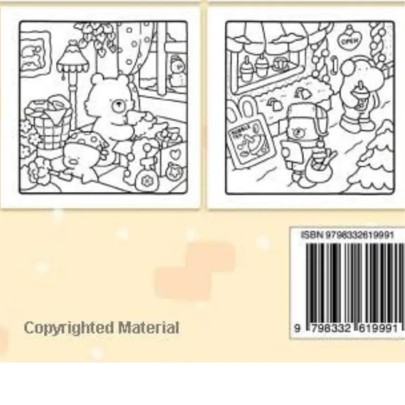 Comfy Days: Coloring Book for Adults and Teens - Featuring Super Cute Animal Characters in Cozy Hygge Moments for Relaxation viral  coloring coco  wyo comfy  days 3