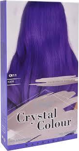 Product Introduction of FYNE crystal colors semi-permanant hair dye Haircare no amonia no peroxide 2*50 ml neon yellow 7