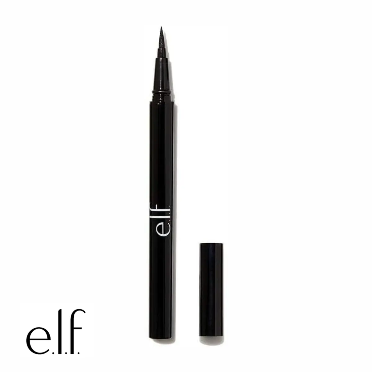 e.l.f. Intense H20 Proof Eyeliner Pen, Smooth, Precise, Defines, Enhances, Intensifies, Waterproof, Black, Smudge-Proof 0.7 ml