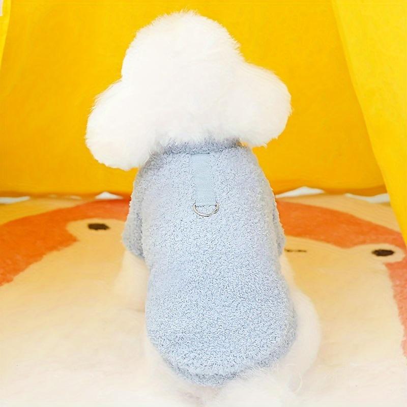 Product Introduction of Ultra-Soft Fleece Dog Sweater - Warm, Cozy, and Machine Washable Winter Pet Apparel for Small Breeds, Perfect for Cold Weather, Outdoor Activities, and Casual Attire 3