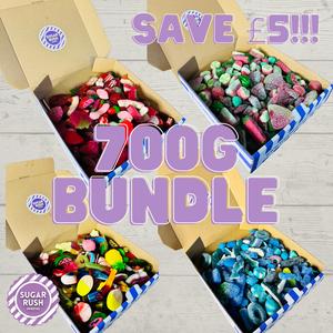 4 x 700g Sweet Box Bundle (SAVE £5)