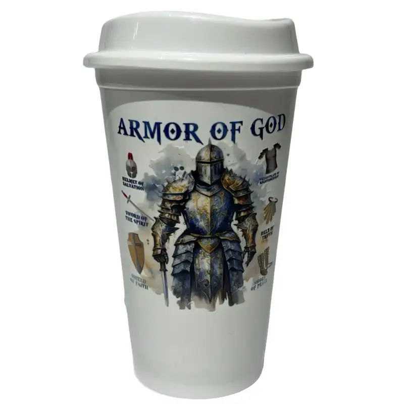 Armor of God coffee cup