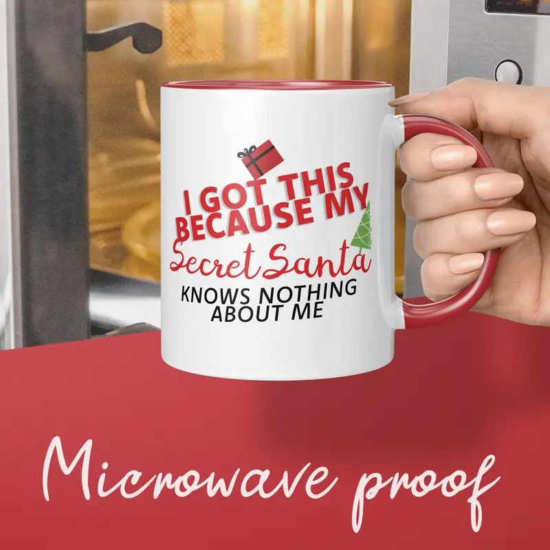 Secret Santa 11oz Mug Funny Secret Santa Gifts 3