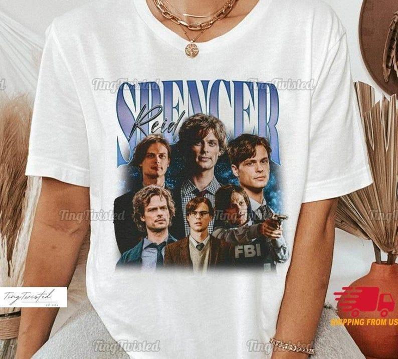 Dr Spender Reid Shirt, Criminal Minds Tshirt, Spencer Reid Criminal Minds Shirt 0