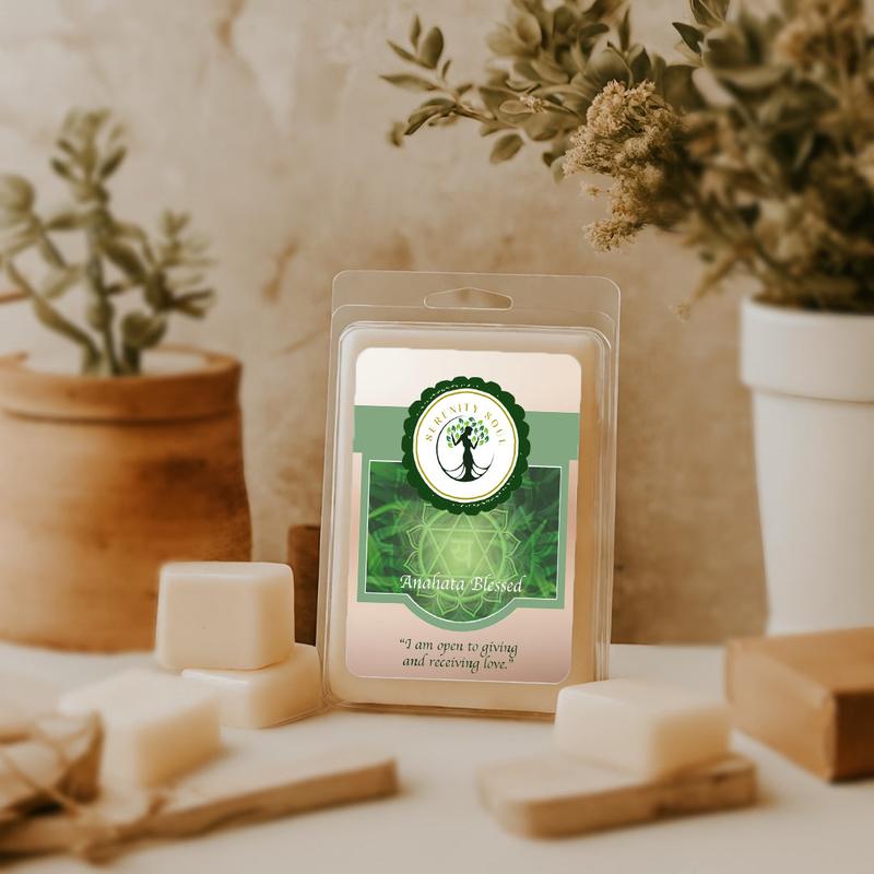 Anahata Blessed Luxury Wax Melt - Long Lasting Aroma for a Relaxing Atmosphere 2