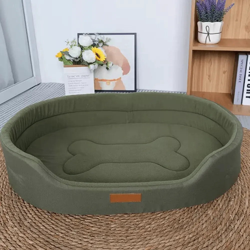 Extra Large Dog Bed Cat Pet Washable Cushion Puppy Mattress Soft Warm Calming UK
