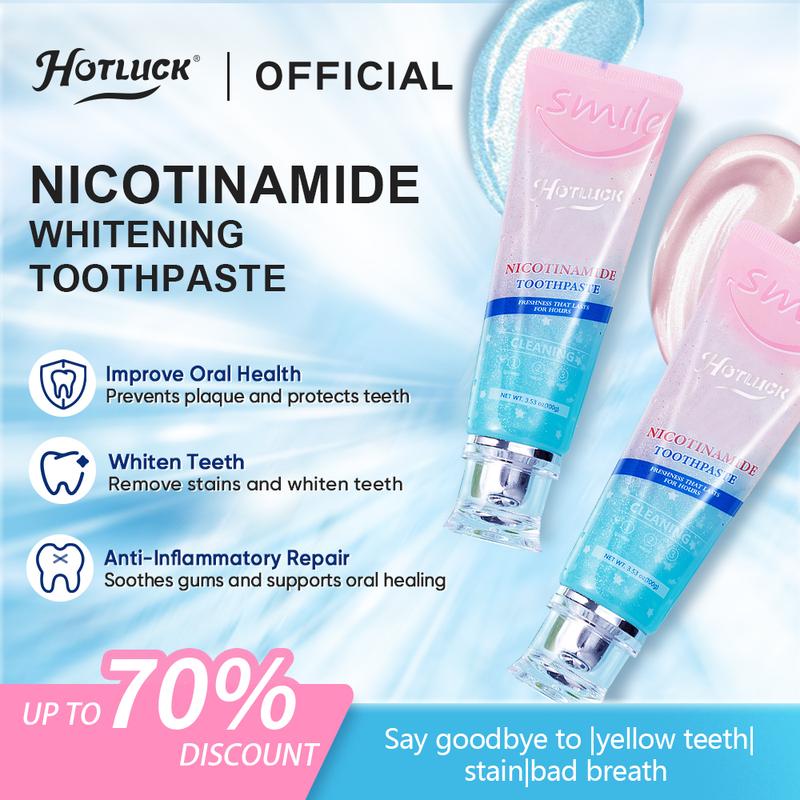 Dual Tube Toothpaste Hotluck Niacinamide Dual Tone Toothpaste Oral - TikTok Shop UK