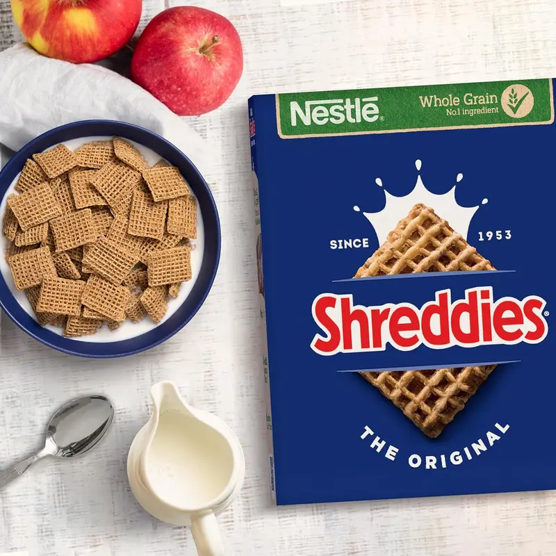 Shreddies Original Cereal 1.1kg - A Nutritious Breakfast Option for Quick and Easy Meals - Muesli 2