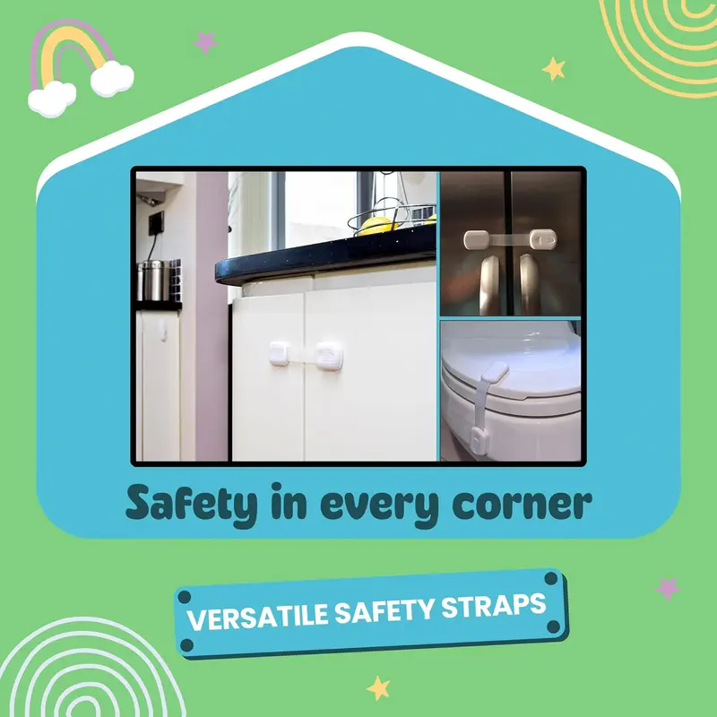 Cupboard Safety Straps 4