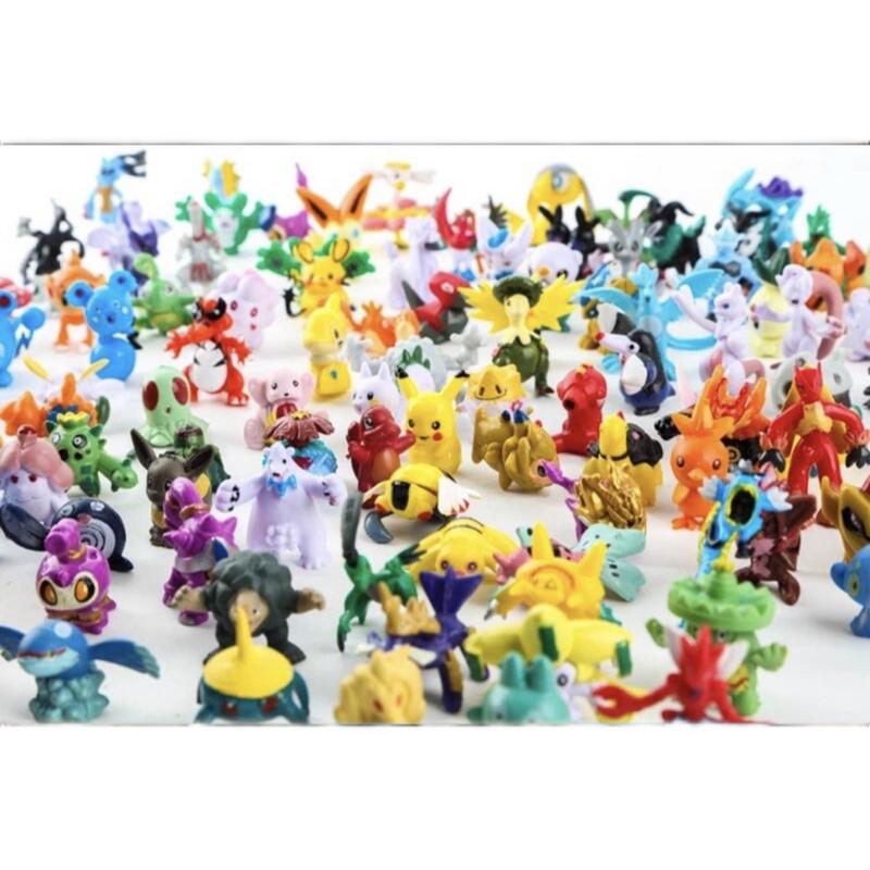 48pcs Pokemon Pikachu Mini Figures Charizard Charmander Squirtle Venusaur PVC Collection Figurine Kids Juguetes Toys Multicoloured Educational Gift Set Boys Girls Multicoloured Educational Gift Set 2