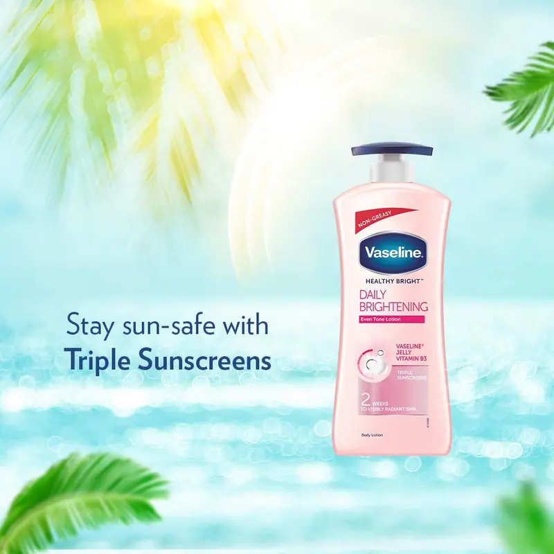 Vaseline Healthy Bright Daily Brightening Lotion 600ml 4