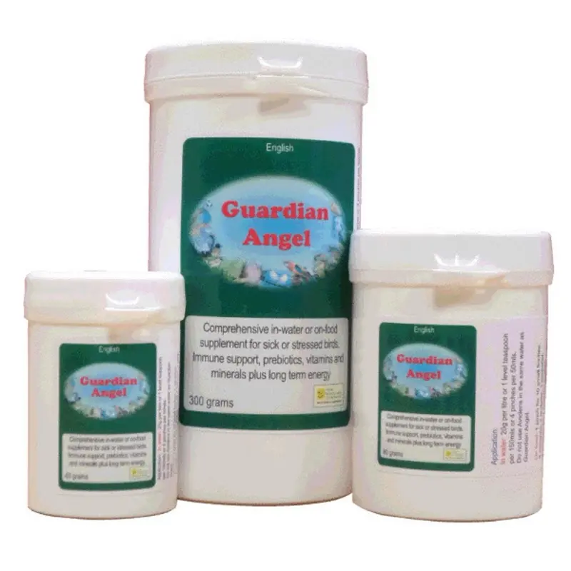 Guardian Angel bird supplement 40g and 80g - Natural health care for your pet