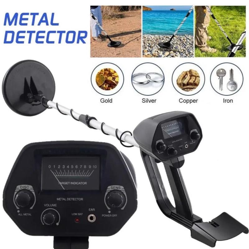 RigWig Metal Detector DISC Modes Lightweight Waterproof Underground Metal Finder Hunt 1