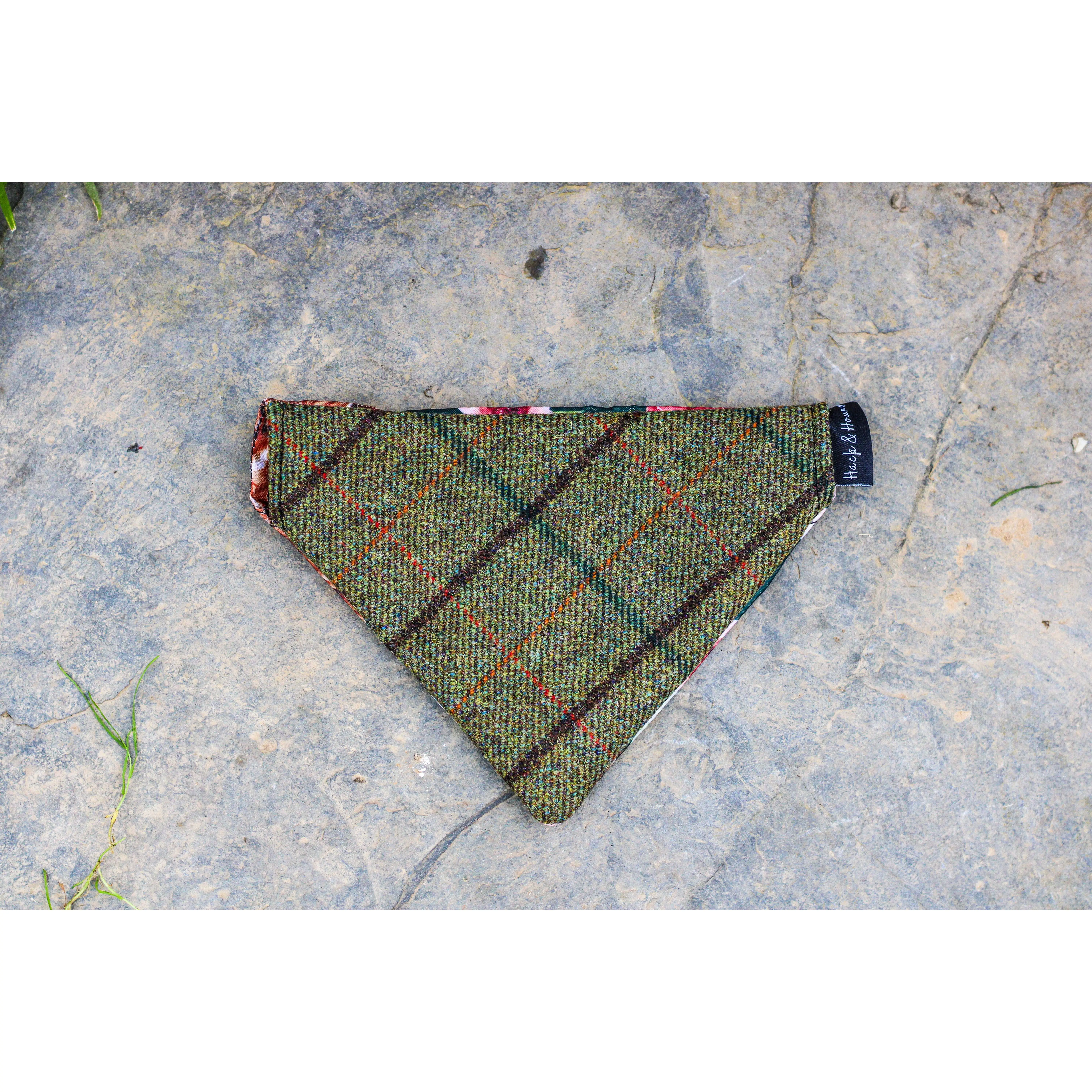Scottish Tweed Dog Bandana