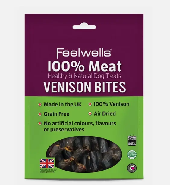 Feelwells /  Healthy Natural Training Treats / Cheese / Chicken / Liver / Duck / Venison / Wild Salmon and Fish Flavour 5