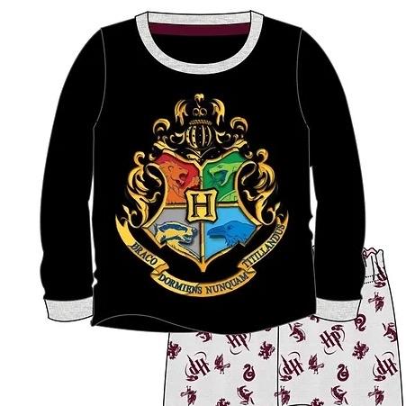 Children’s Harry Potter black and grey cotton pyjama set 1