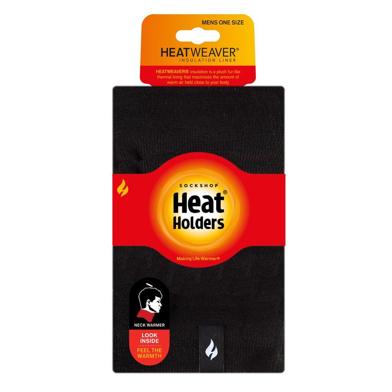 Mens Stockley Thermal Neck Warmer - Black 2