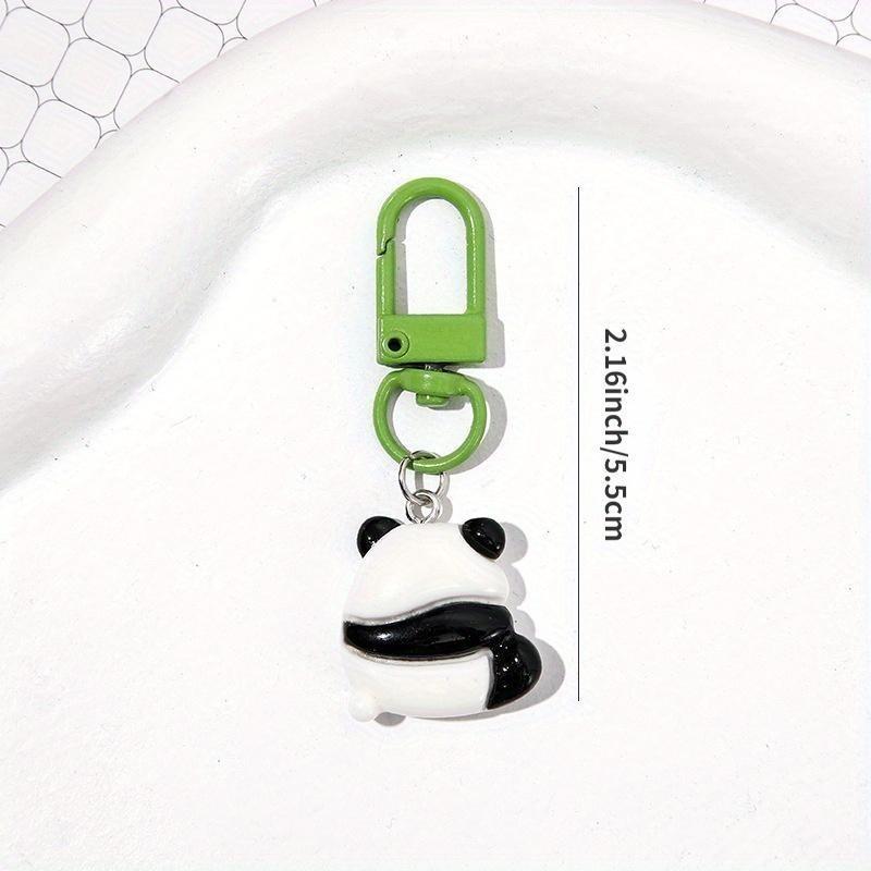 (Gifts) 1pcs Cute Cartoon Panda Keychains, Key Ring Charms for Backpacks, Bags, Gift for Family and Friends 5