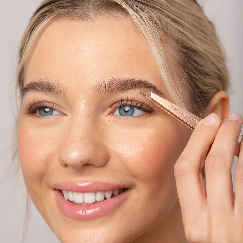 Tweezerman Slant Tweezer Rose Gold 7