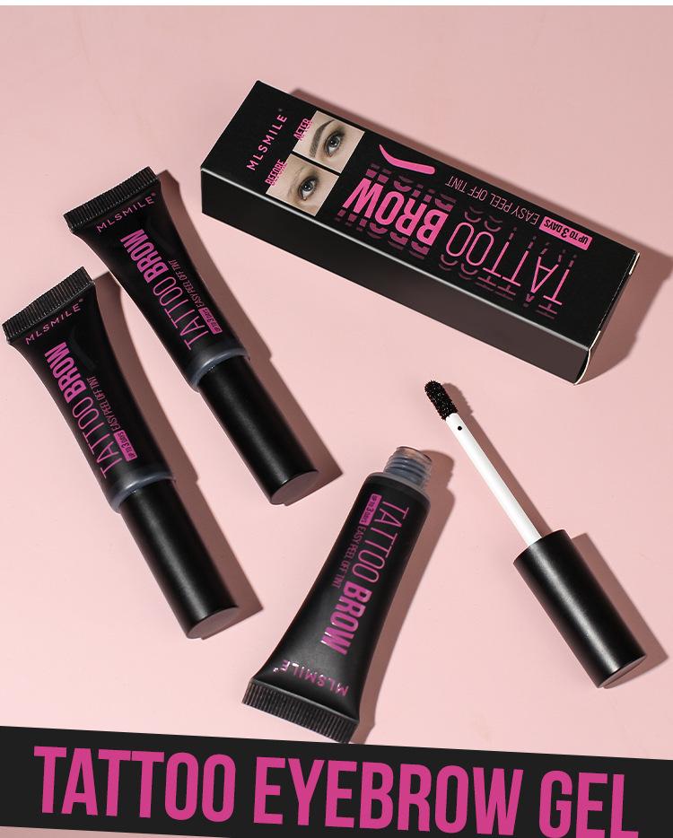 Product Introduction of Peel Off Eyebrow Gel Long Lasting Waterproof Anti-sweat High Quality Easy Peel-off Non Smudged Three Color Eyebrow Cosmetics New 15