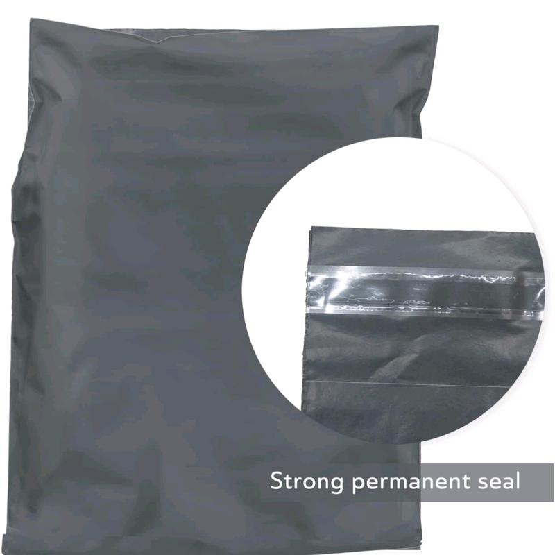 Pack Of 50 Mailing Bags, Grey Parcel Delivery Bags with Self-Seal Closure, Flexible Lightweight and Tear Proof Postal Mailing Bags, Multipack Mailing Envelope Bags (12x16, 10x14, 9x12, 6x9, 4x7) 6