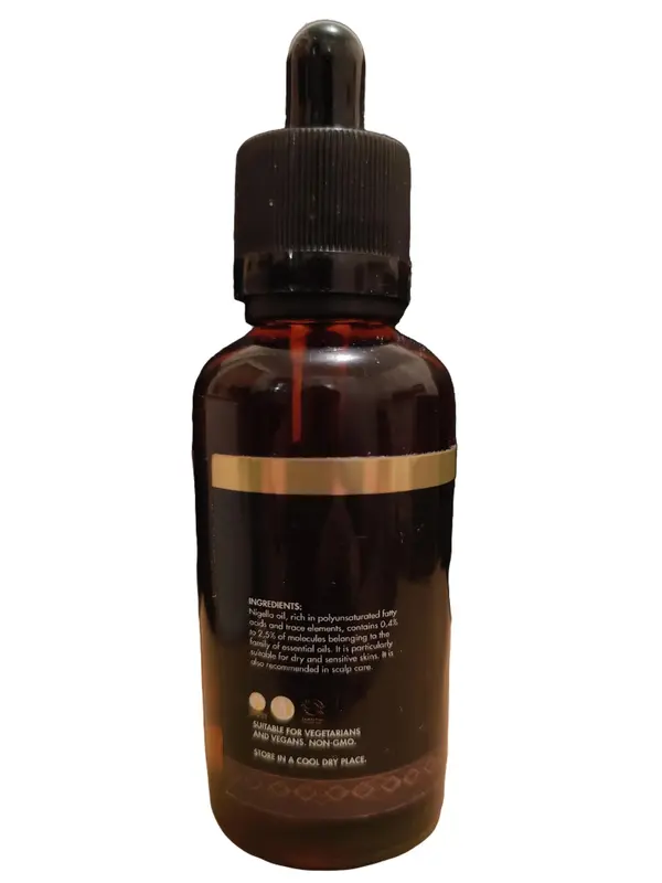Ethiopian Organic Virgin Black Seed Oil, 50 ml - Natural Serum Skincare Acne Sensitive Skin 4