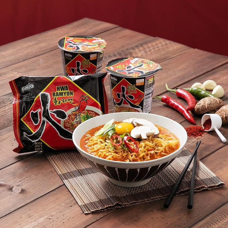 Paldo Hwa Ramen Spicy Noodle Cup X6 instant ramen 3