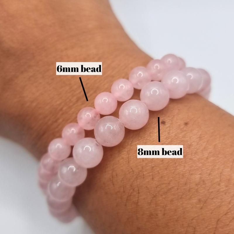 Natural Crystal Bracelet approx. 7". Healing Crystals. Gemstone Bead Bracelet . Stretch Bracelet. bracelets 2
