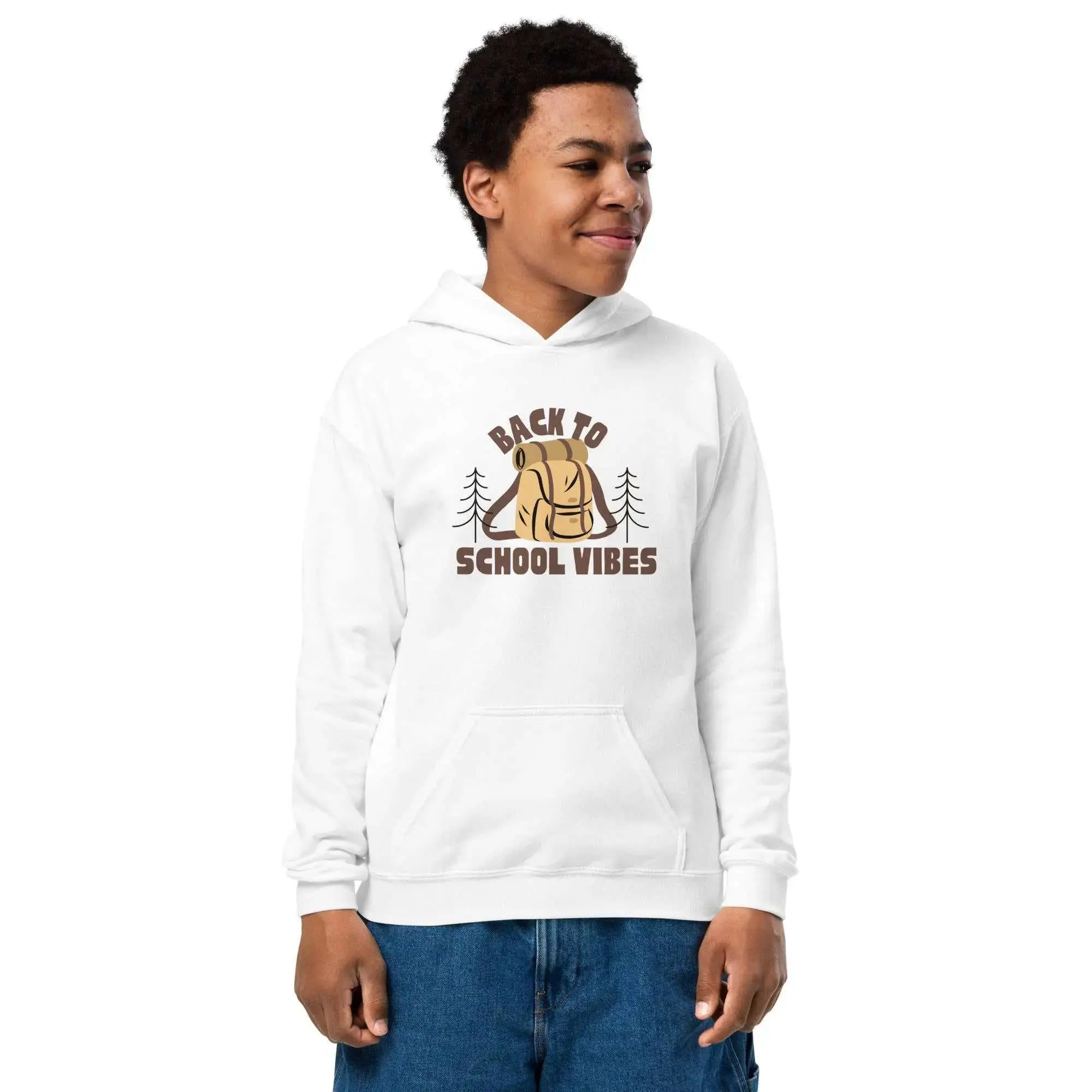 Back To School Vibes Hoodie for Kids - Boys Clothes
