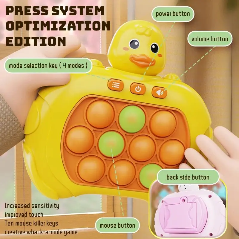 Speed Pass Game Machine Hand-On Ability Speed Push Game Machine Intellectual Early Education Speed Push Game Toy For Kids