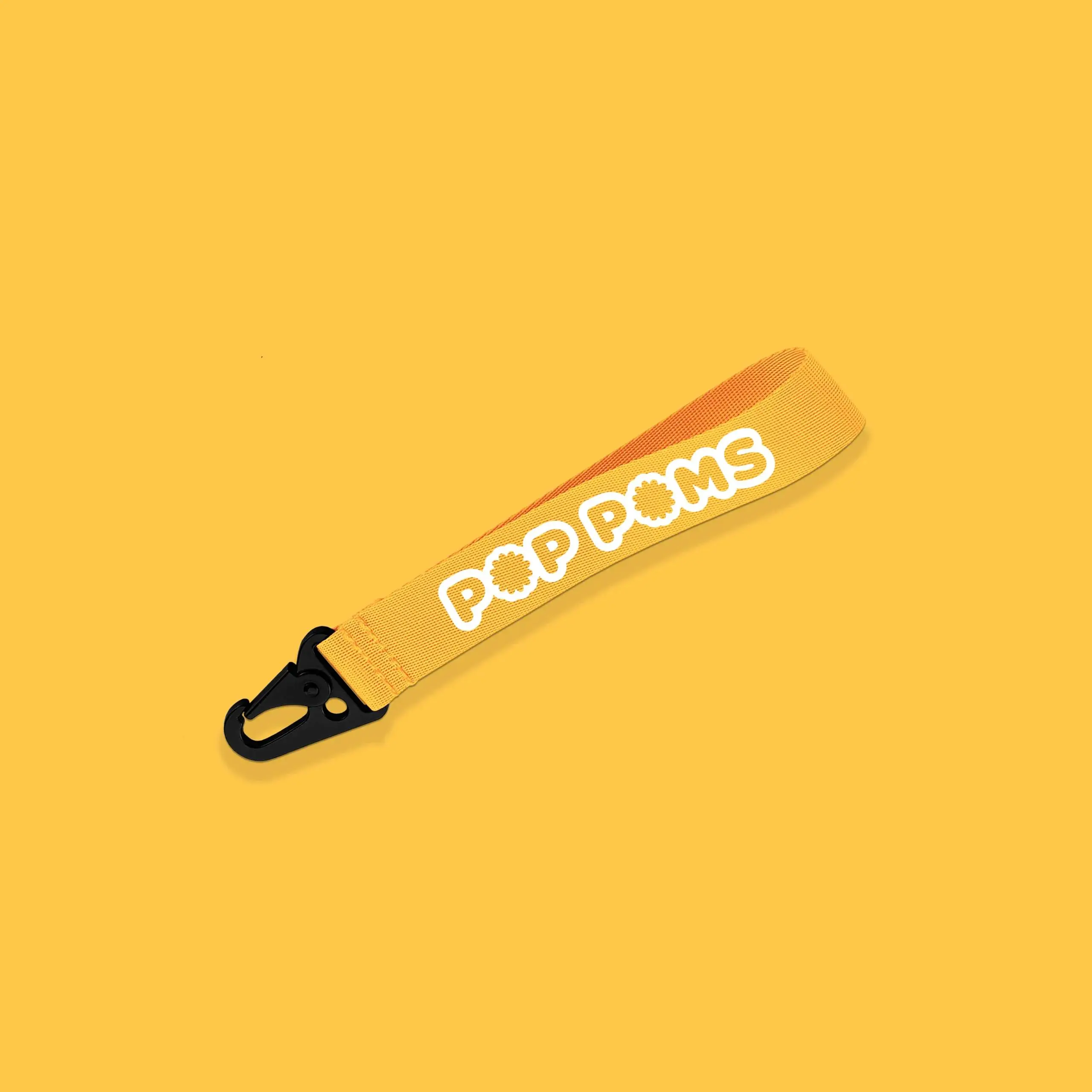 Yellow Pop Poms Hang Tag