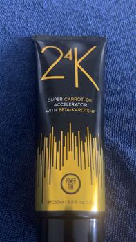 Product Review of Power Tan 24K Super Carrot-Oil Accelerator  |  No Bronzers  |  No Tingle from w**7 0