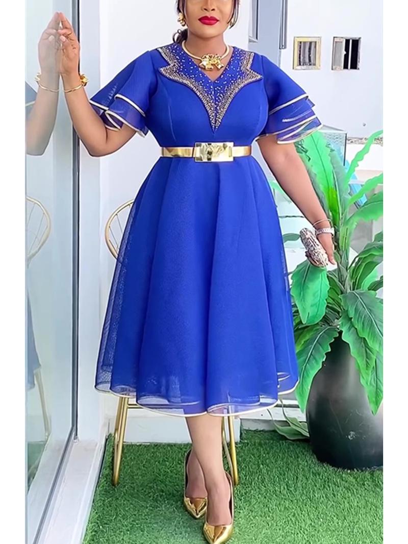 Product Introduction of African Dresses for Women Plus Size Africa Clothes Dashiki Ankara Turkey Outfits Gown Elegant Muslim Wedding Party Long Dress 2