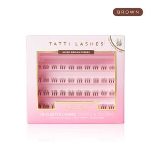 Hazelnut Au Natural Individual Cluster Lashes