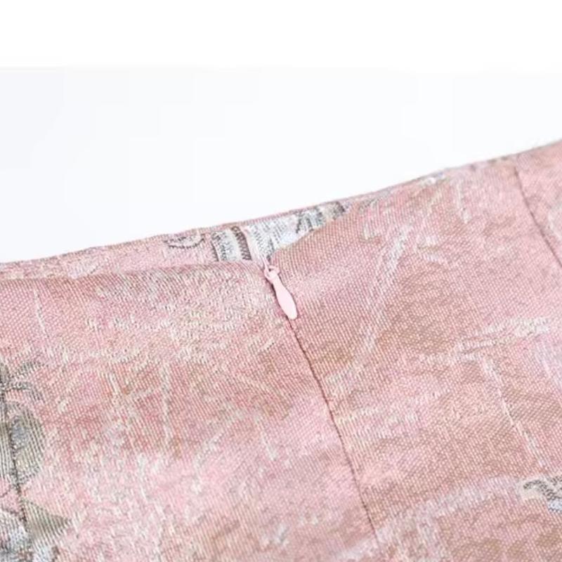 OLIVA Crystal Embellished High Waisted Mini Skirt for Women - Womenswear, Bottom 2