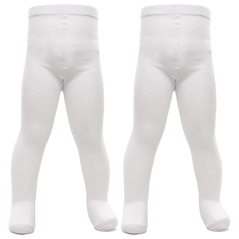 A2Z 4 Kids Infant Toddler Baby Girls Cotton Rich Pack Of 2 Tights Comfortable Stretchy Warm Durable Super Soft Newborn Children's Leggings Age 0-6 Months 6-12 Months 12-18 Months 18-24 Months 7