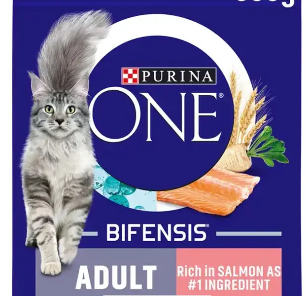 Purina One Feline Adult Salmon 3kg 0