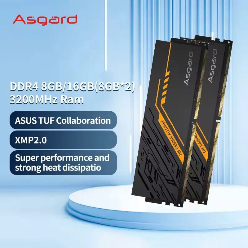 DDR4 8GBx2 3200MHz RAM for Gaming & Productivity - High-Speed Desktop & Laptop Memory Upgrade