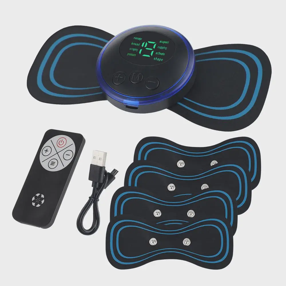 Electric Neck Massager Adjustable Full Body Relaxation Relieve Fatigue Portable Intelligent Cervical Massage for Shoulder Foot