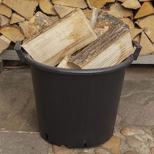 Heavy Duty 30L Plant Pots (Pack of 3) 40cm Diameter - Plastic Planters for Outdoor Plants - Large 15.7' Flower Pots for Gardens - Perfect for Flowers, Vegetables & General Use 2