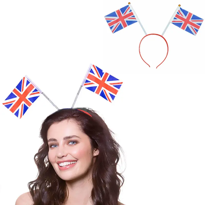Bopper Headband with Union Jack Flag Design 2