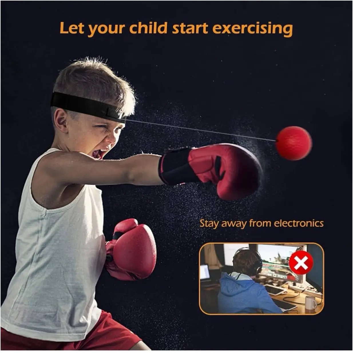 Alomejor Boxing Reflex Ball with Elastic Head Band for Punch MMA Speed Focus Training best product ever r