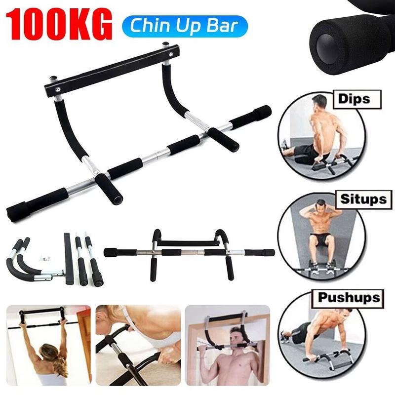 Product Introduction of Heavy Duty Pull Up Bar Doorway Frame Chin Up Bar with Ergonomic Multi Grip, Home Gym Workout Fitness Bar Exerciser - (Fits Almost All Doors) 2